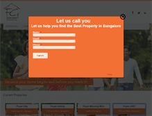 Tablet Screenshot of foyergroupindia.com